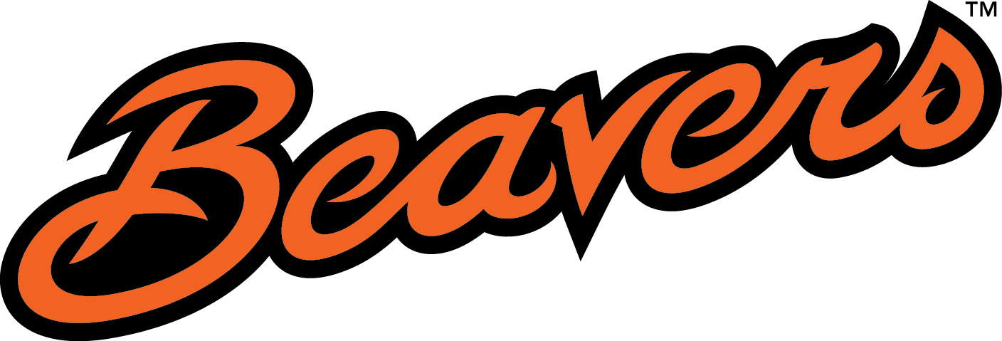 Beavers Script - Oregon State Beavers Script (1408x479), Png Download