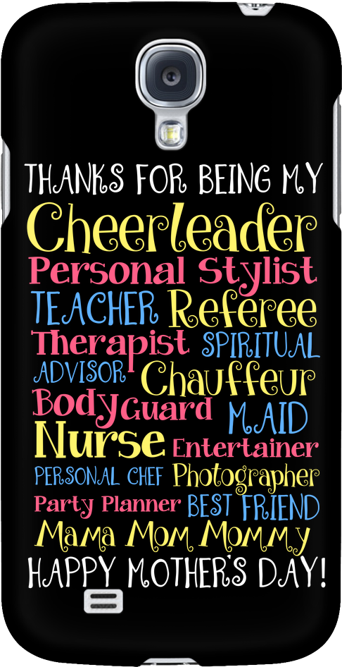Thanks For Being My Cheerleader Teacher Best Friend - Mobile Phone (1024x1024), Png Download