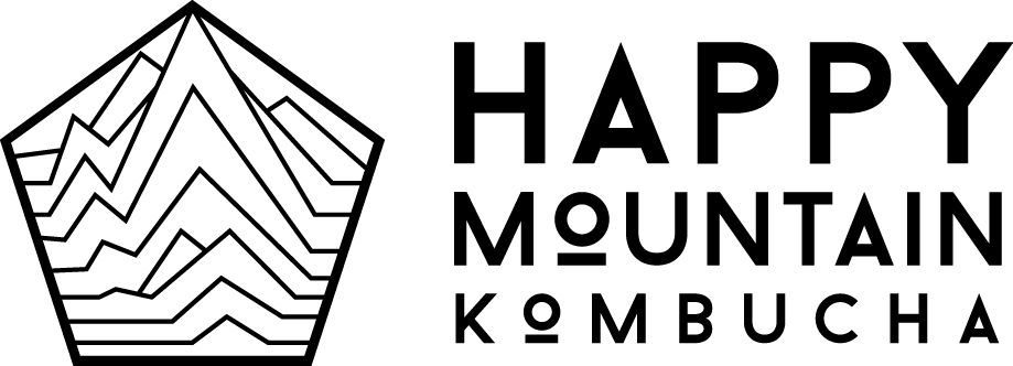 Copy Of Copy Of Happy Mountain Kombucha - Happy Mountain Kombucha (919x332), Png Download