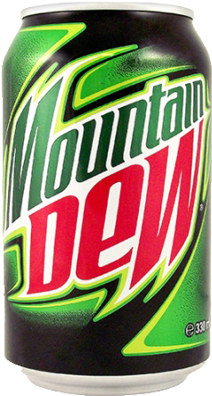 Comment Picture - Mountain Dew Can No Background (1000x1000), Png Download