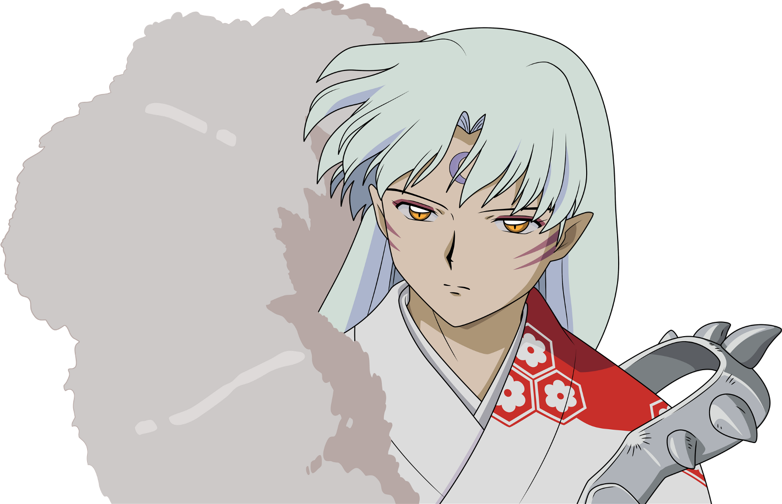 Report Abuse - Sesshoumaru (1589x1024), Png Download