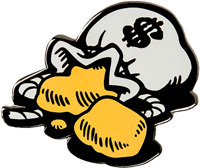 Achievement Hunter Nug Club Enamel Pin - Achievement Hunter Nug Club (800x800), Png Download