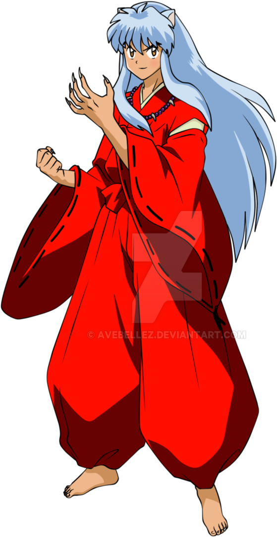 Inuyasha Clipart Kills - Inuyasha Design (730x1095), Png Download