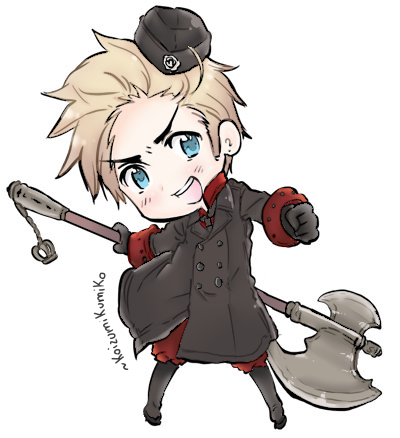Chibi Denmark By Koizumikumiko-d4ravm6 - Nordic Hetalia Denmark (400x438), Png Download