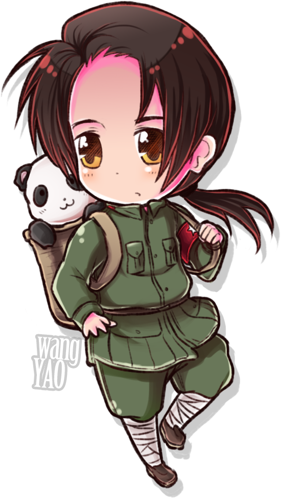 Hetalia Images Hetalia Chibi Hd Wallpaper And Background - Hetalia China Chibi Png (564x993), Png Download