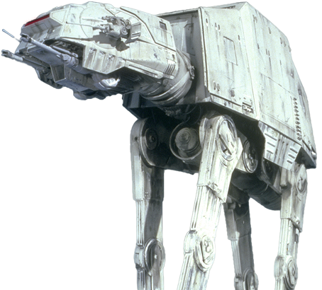 At At Walker - Star Wars (461x413), Png Download