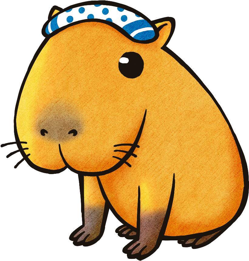 Story Of Seasons Trio Of Towns Capybara (1368x1328), Png Download