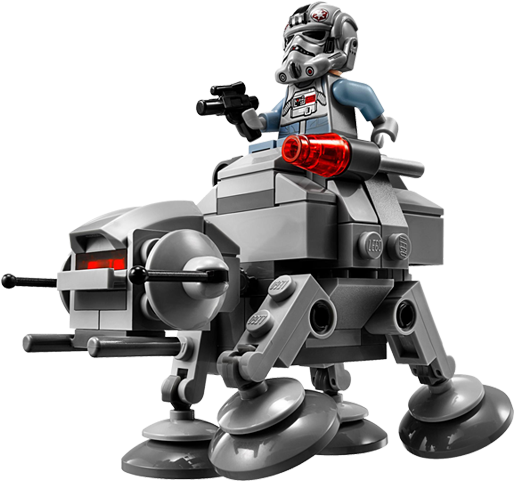 Lego Star Wars Microfighter Series 2 75075 At-at - Lego 75075 Star Wars At-at (799x600), Png Download