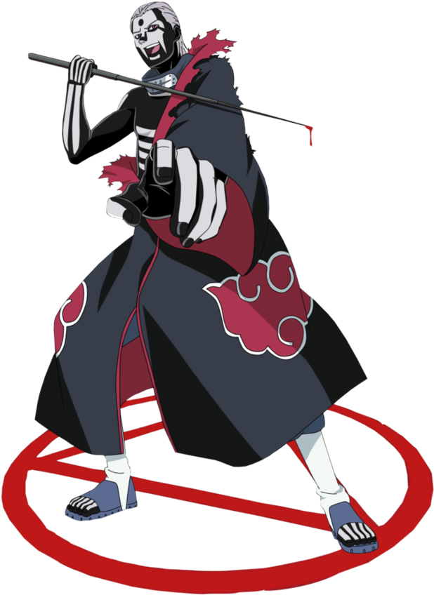 Curse Of Devil By Theimortal-d4qq1jn - Hidan Curse Mode Png (779x1025), Png Download