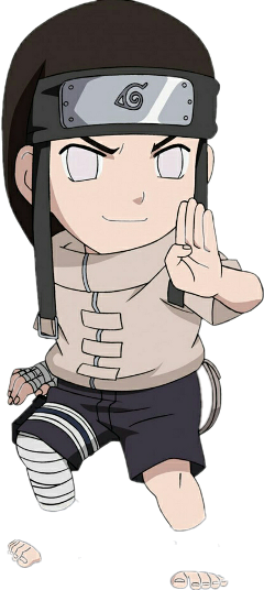 Anime Nejihyuga Chubby Freetoedit - Neji Chibi (240x536), Png Download