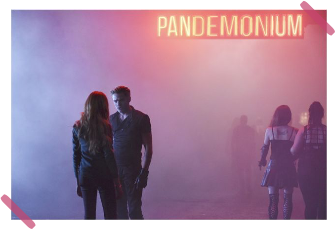 Clary Fairchild & Jace Wayland - Shadowhunters Episode 1 (688x467), Png Download