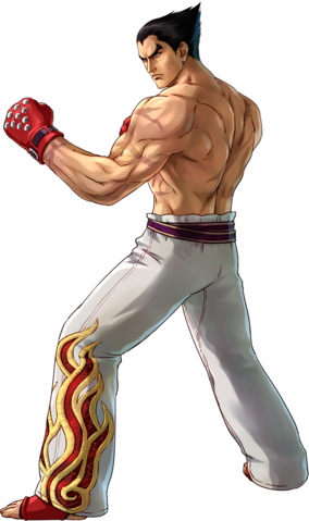 File - Pxz2-kazuya - Kazuya Project X Zone (284x479), Png Download