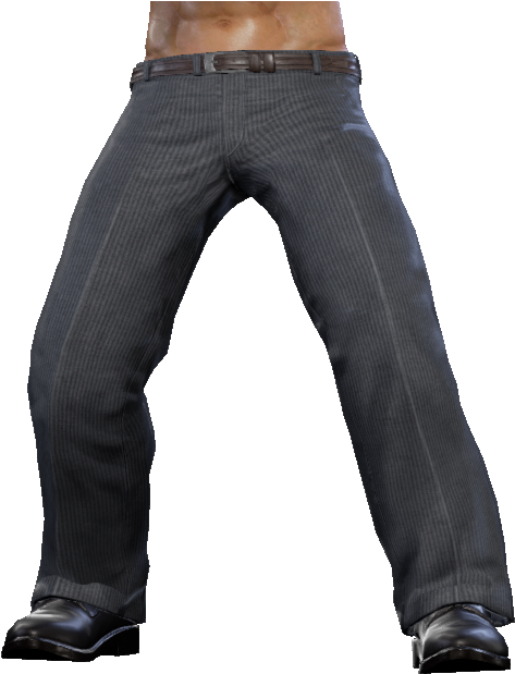 Kazuya Default Pants - Pocket (640x640), Png Download