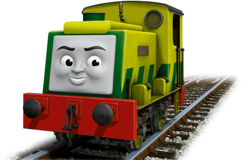 Thomas & Friends Scruff - Thomas And Friends Green Engine (500x423), Png Download