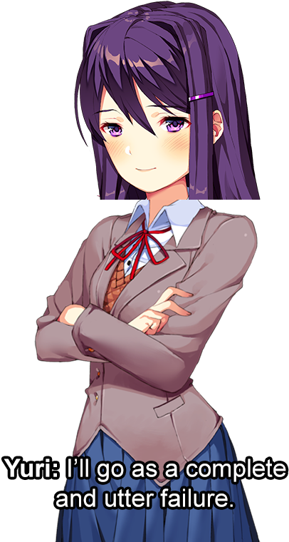 Doki Doki Literature Girls Monika - Doki Doki Literature Club Cats (791x836), Png Download