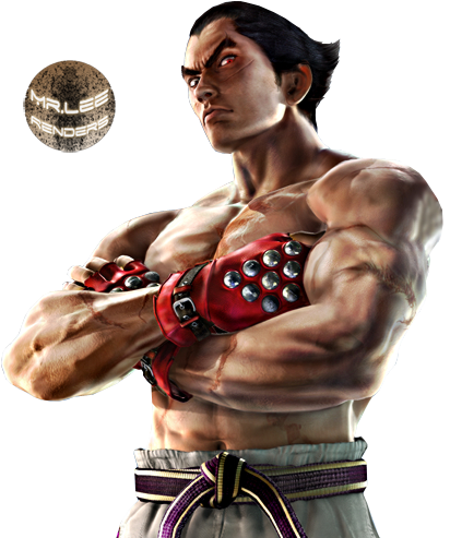 Kazuya Mishima Photo Kaz Lee Render - Tekken Tag 2 Kazuya (418x495), Png Download