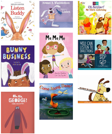 Listening And Following Directions For Little Ones - Me, Me, Me (436x476), Png Download