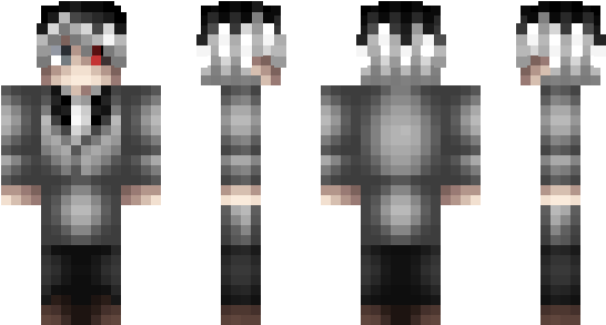 Minecraft Skin Kazuya - Terminator Skin Minecraft (600x348), Png Download