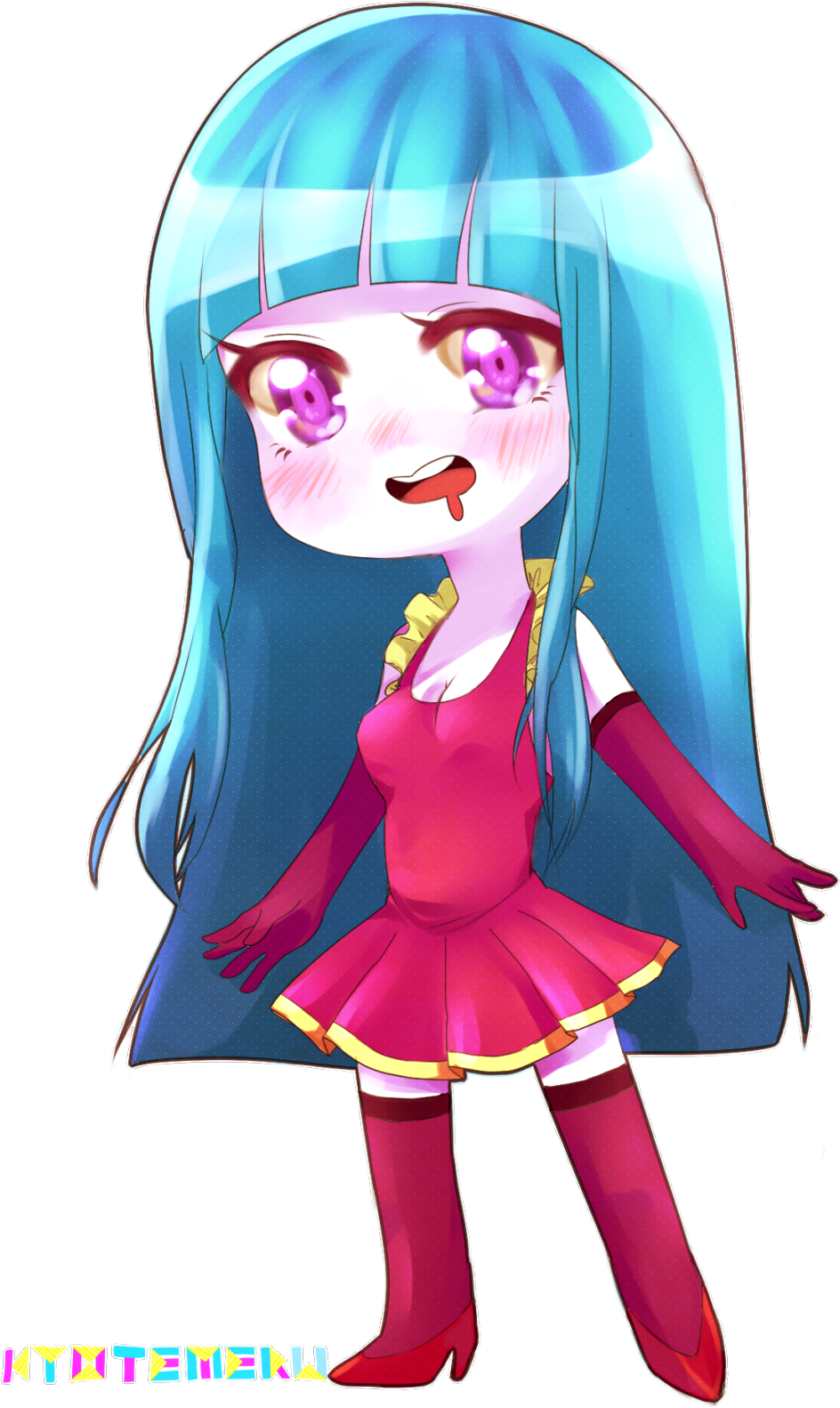 Mememe Feat Daoko Teddyloid I Like Png Mememe Watch - Cartoon (1280x1707), Png Download