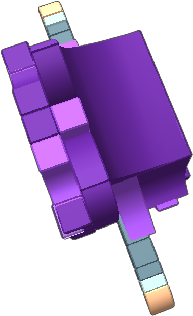 This Is Yuri From Ddlc /doki Doki Literature Club\ - Graphic Design (768x768), Png Download