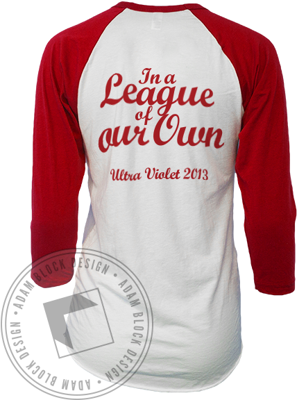 Sigma Kappa League Of Our Own Baseball Tee - League Of Our Own Shirt (464x585), Png Download