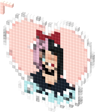 View Cursor On T-shirt - Mosaic (330x418), Png Download