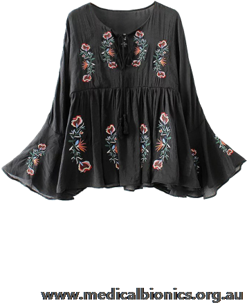 Dt66wq8170 Black / Polyester / Regular / Round Collar - Sleeve (360x480), Png Download