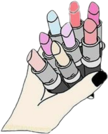 Report Abuse - Makeup Png Tumblr Transparent (359x446), Png Download