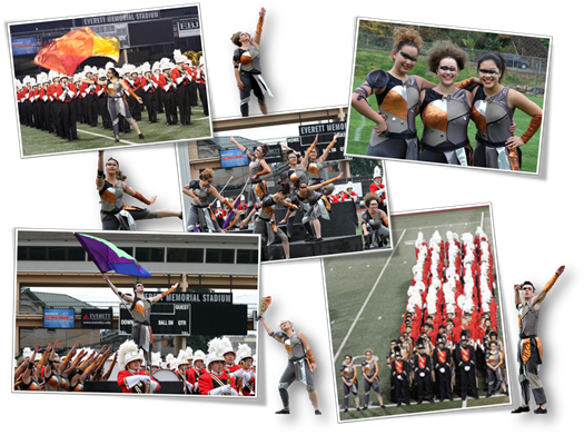 Or Dreaming About Color Guard She Works In Online Marketing - Collage (535x411), Png Download