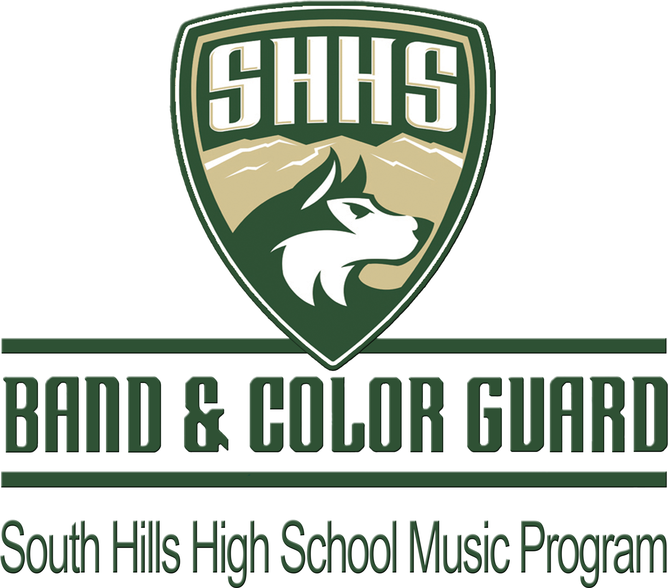 The South Hills High School Band & Color Guard Music - South Hills High School Emblem (2240x1980), Png Download