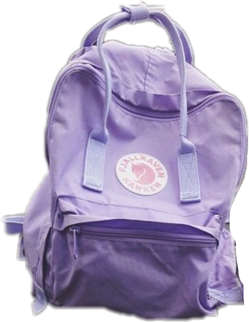 Tumblr Backpacks Brands - Purple Kanken (805x1041), Png Download