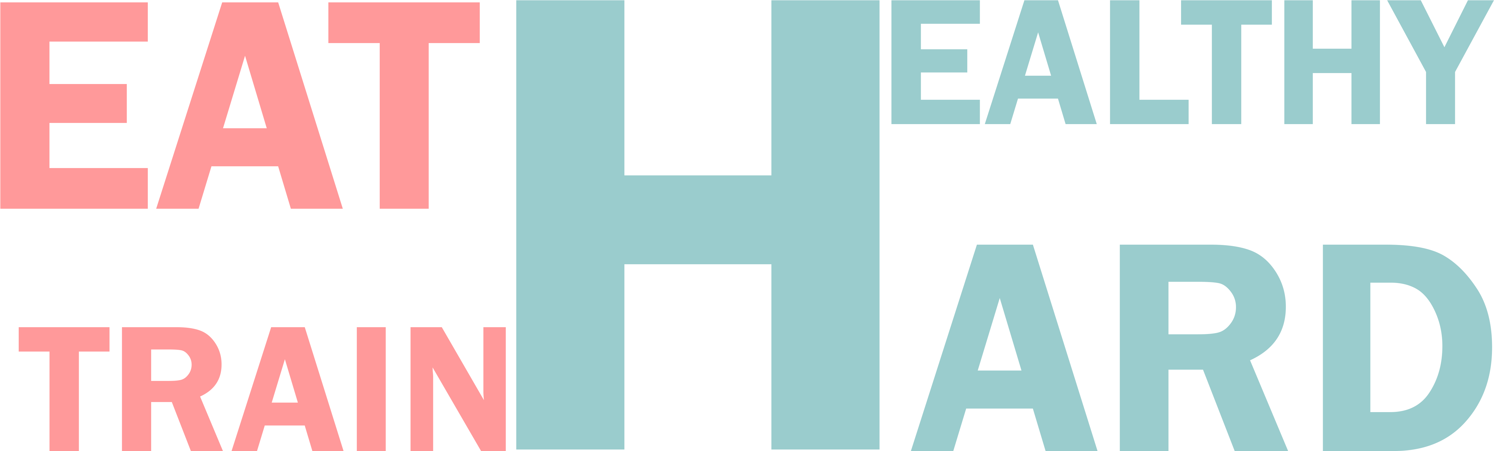 Eat Healthy Train Hard - Great Futures Start Here Png (5160x1594), Png Download