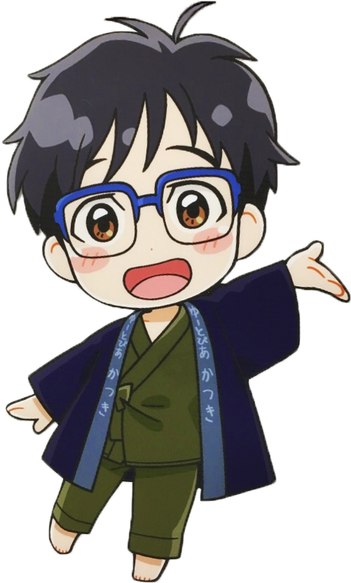 ✨⛸ji@魔道祖师💀夷陵老祖万岁🔥 On - Yuri Katsuki Chibi Png (750x1000), Png Download