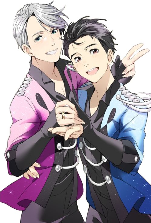 Report Abuse - Yuri On Ice Victuri (499x733), Png Download