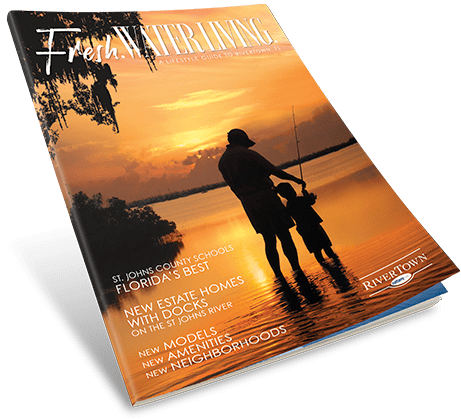 Rivertown Florida Magazine - Florida (461x419), Png Download