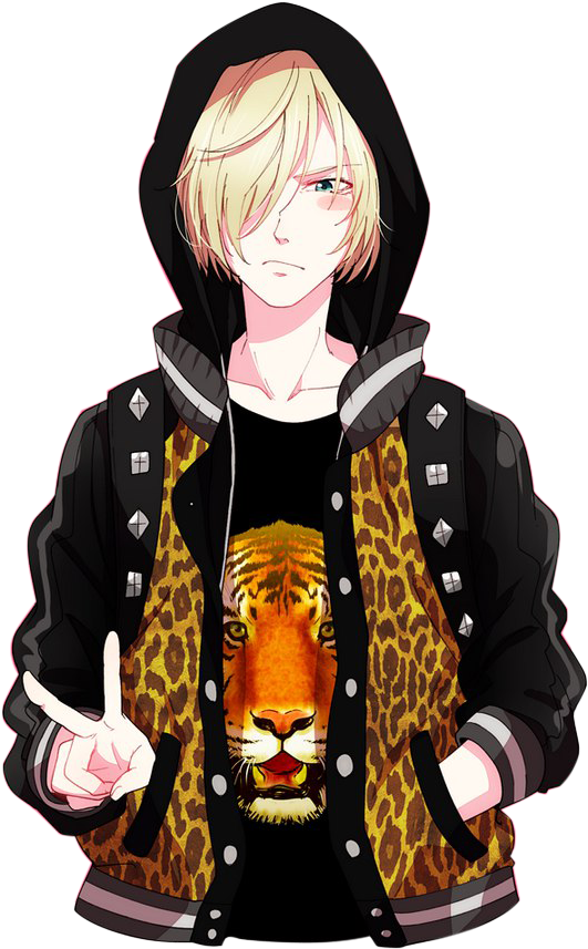 Plisetsky Men Yuri Katsuki Jacket Anime Png Plisetsky - Yuri On Ice Shirts (568x866), Png Download