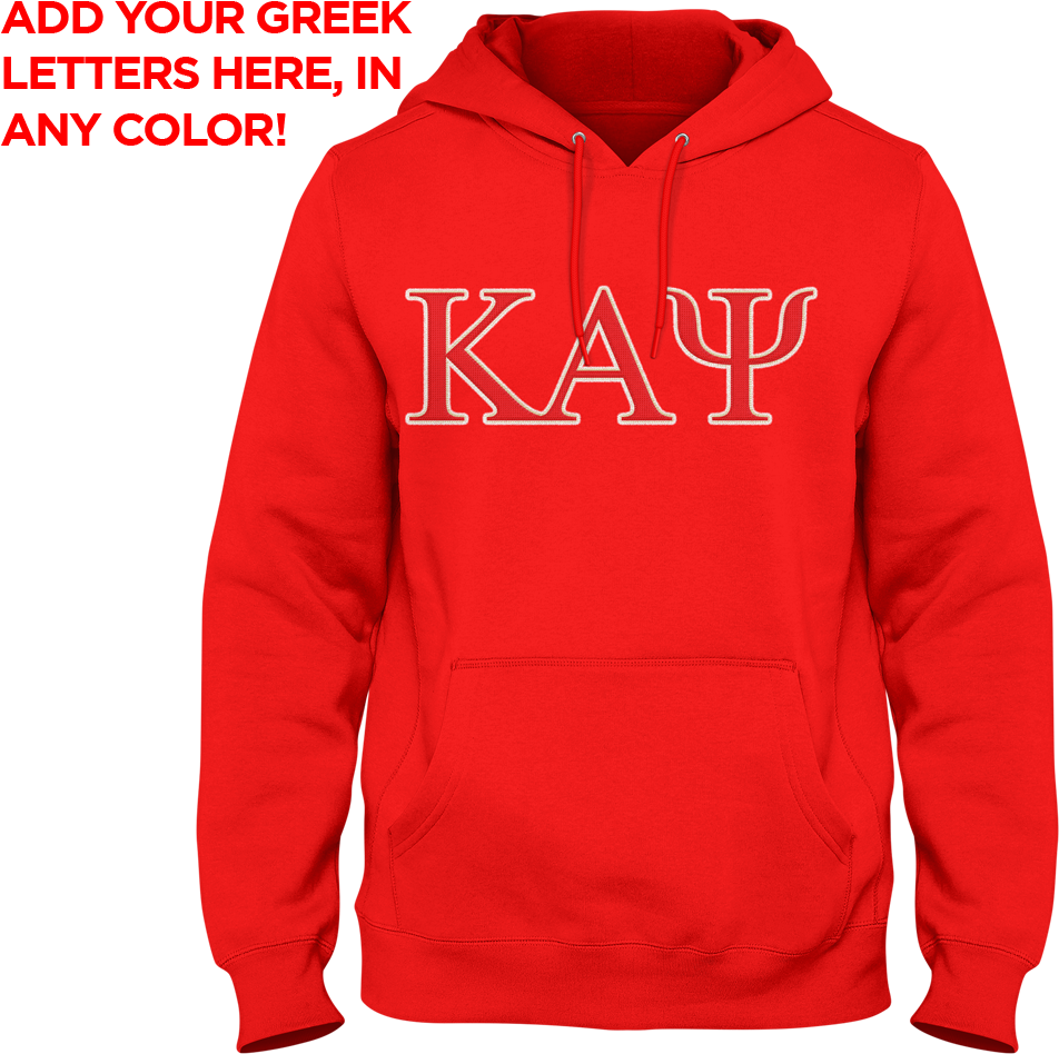 Design Your Own Custom Greek Letter Hoodie - Jake Paul Christmas Merch (1000x1000), Png Download