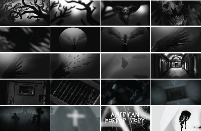 American Horror Story Asylum Title Design - "american Horror Story" (2011) (670x438), Png Download