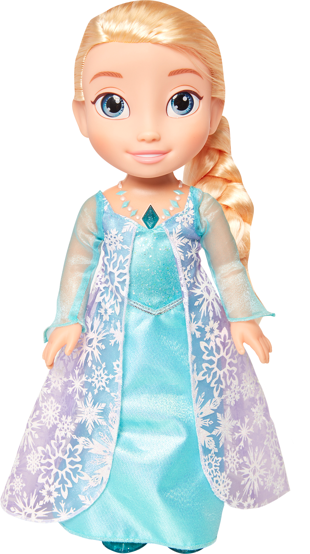 Snowflake Sparkle Elsa ,, , Large - Doll (1049x1872), Png Download