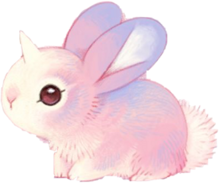 Bunny Unicorn Kawaii (1024x1024), Png Download