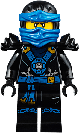 The Two Ninja Protagonists In The Set Are Kai And Jay - Lego Ninjago Deepstone Jay (270x445), Png Download