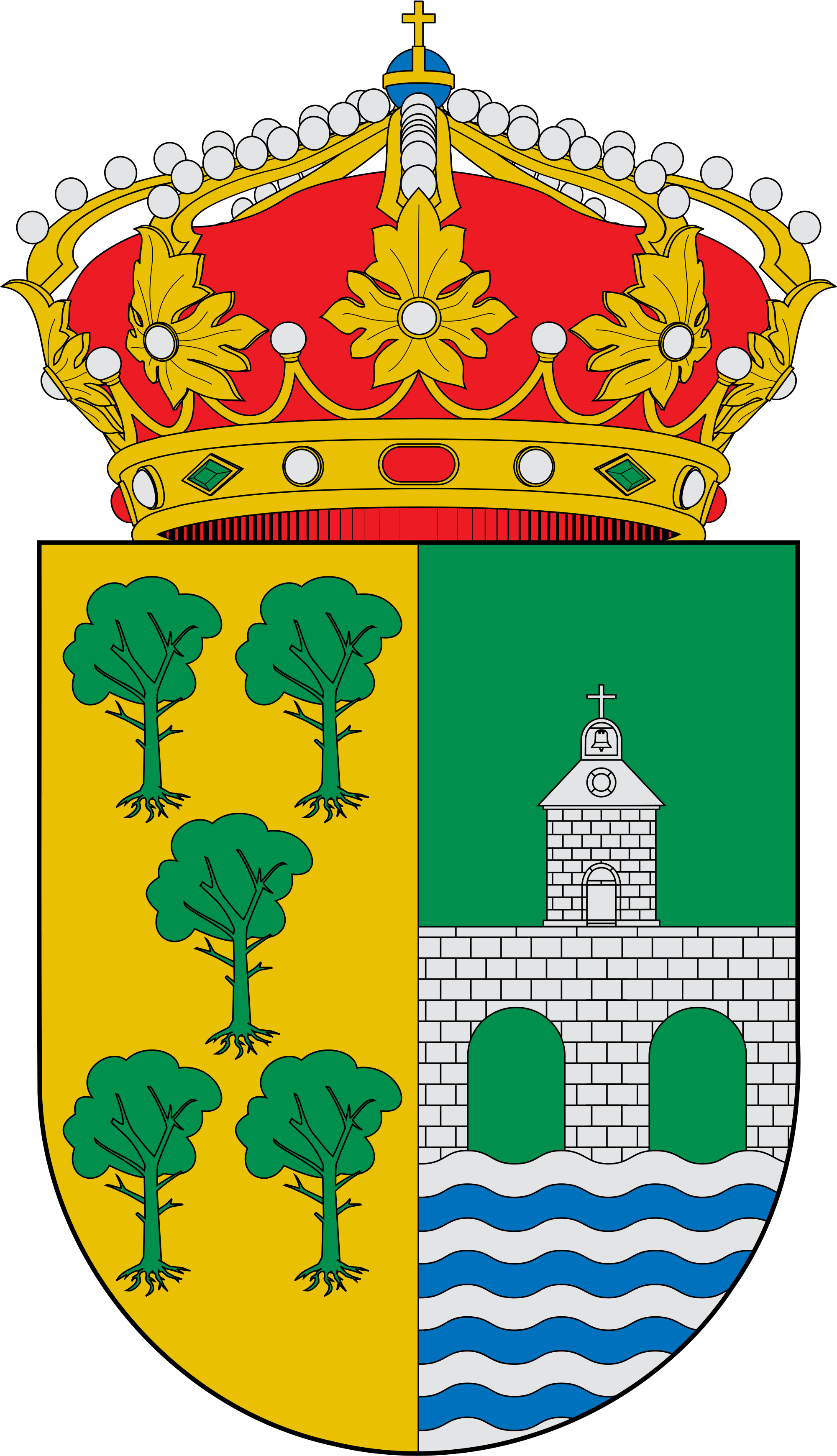 Open - Escudo Guadalix De La Sierra (2000x3545), Png Download