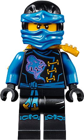 Jay Is A Lighting Ninja From A Cartoon Called Lego - Lego 70602 Jay's Elemental Dragon (336x448), Png Download