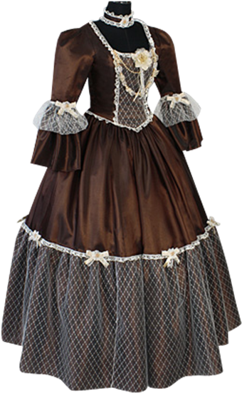 Catherine Victorian Style Dress - Dress (555x555), Png Download