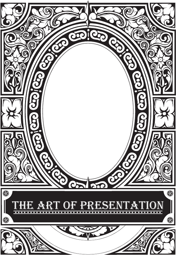 This Book Was A Presentation Techniques Textbook Redesigned - Circle (600x861), Png Download