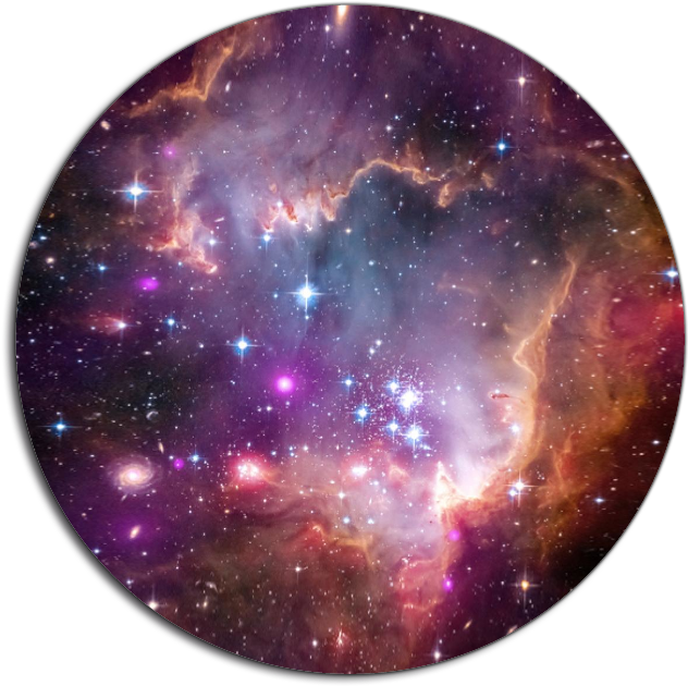 Divergent Galaxy - Space Stars (768x768), Png Download