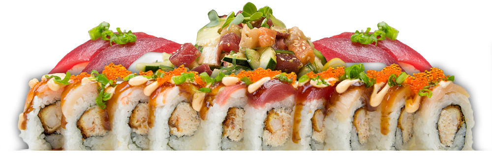 Posted By Mystery Machine In - California Roll (1000x318), Png Download