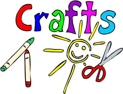 Drop In To Work On A Themed Craft At Your Own Pace - Arts And Crafts Time (480x371), Png Download