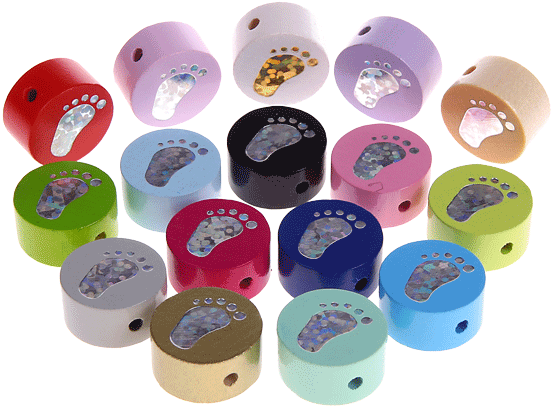 Motif Bead - Baby Foot - Strap (550x550), Png Download