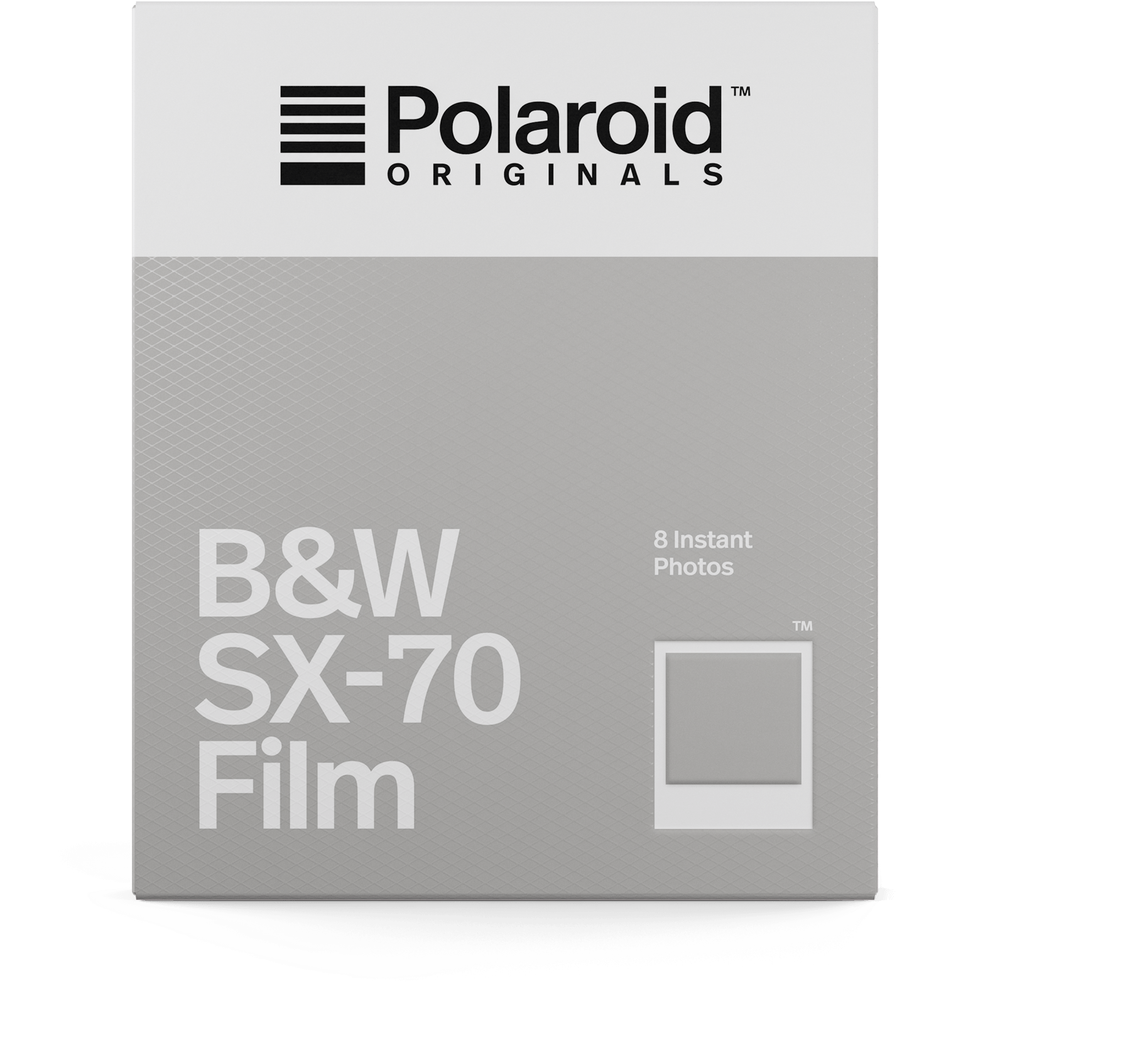 Impossible Px70 Vintage Black & Whitefilm For Polaroid - Polaroid Originals 600 Bw (2048x2048), Png Download